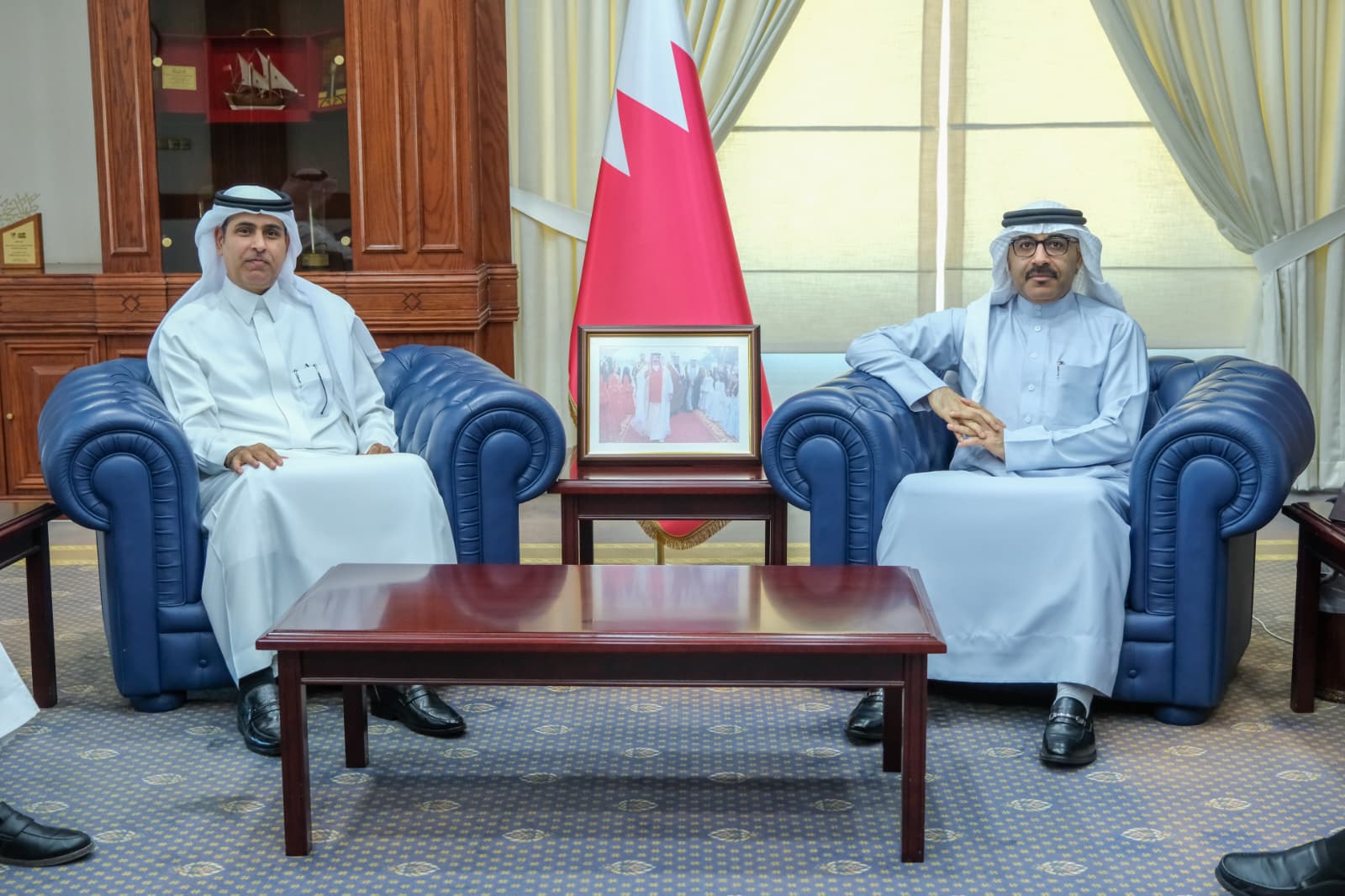 وزير التربية والتعليم يستقبل المشرف العام على البعثة التعليمية